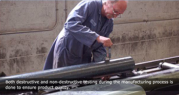 Thin wall steel tubing destructive testing ensures quality