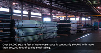 300000 feet of quality steel tubing